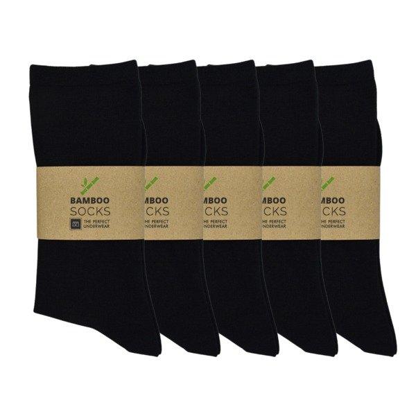 The Perfect Underwear  Bambus Socken mid-calf noir ( 5 Paar pro Pack), Größe XL 