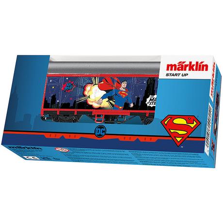 märklin  H0 Gedeckter Güterwagen Superman 