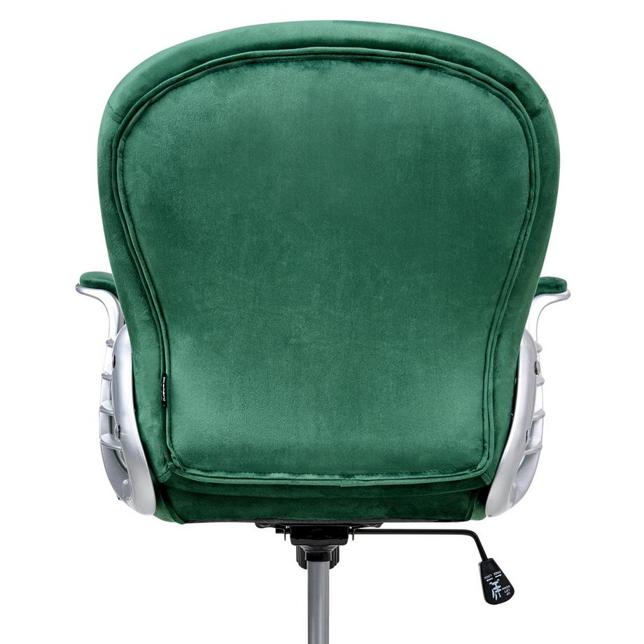 Beliani Sedia da scrivania en Velluto Glamour PRINCESS  