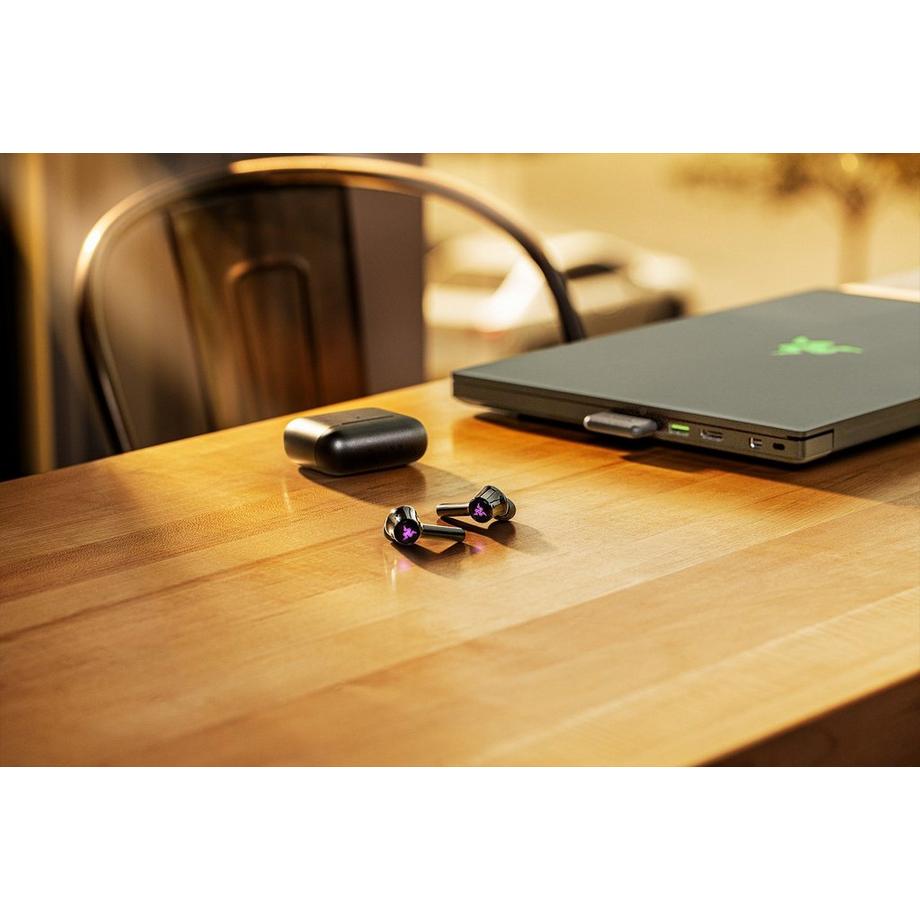 RAZER  Razer Hammerhead HyperSpeed Kopfhörer Kabellos im Ohr Gaming Bluetooth Schwarz 
