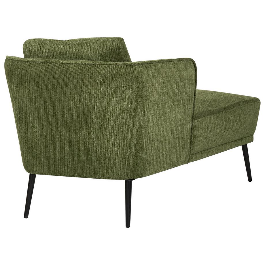 Beliani Rechtsseitige Chaiselongue aus Stoff Rustikal ARTHEZE  