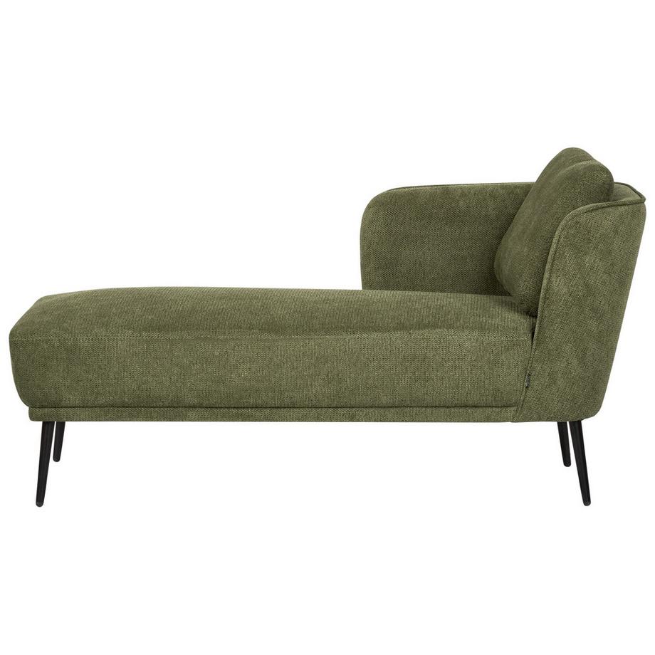 Rechtsseitige Chaiselongue aus Stoff Rustikal ARTHEZE