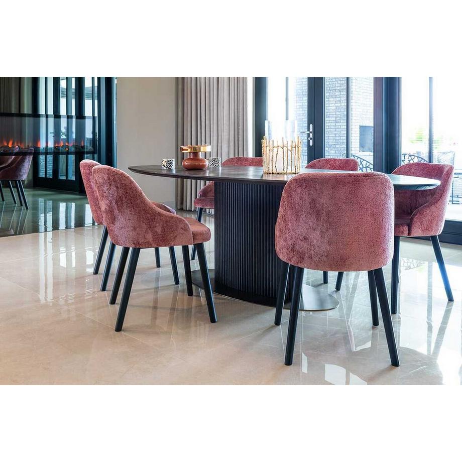 mutoni Tavolo da pranzo Luxor marrone ovale 235  