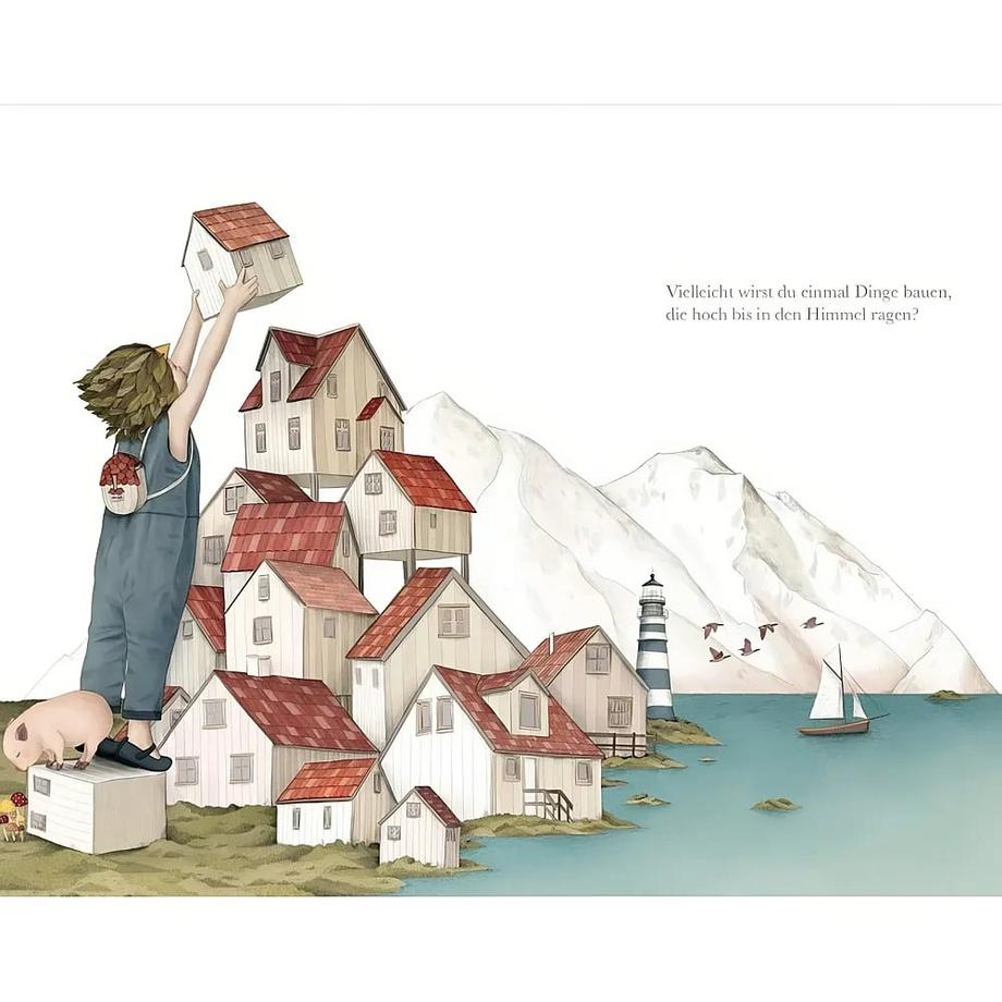 Vielleicht - Eine Geschichte über die unendlich vielen Begabungen in jedem von uns Yamada, Kobi; Barouch, Gabriella (Illustrationen) Gebundene Ausgabe 