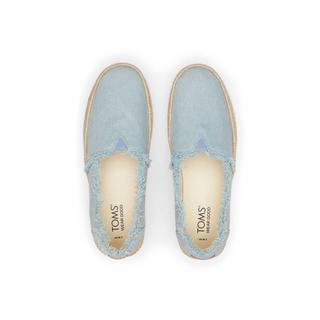 TOMS  espadrilles plateforme en jeans valencia 