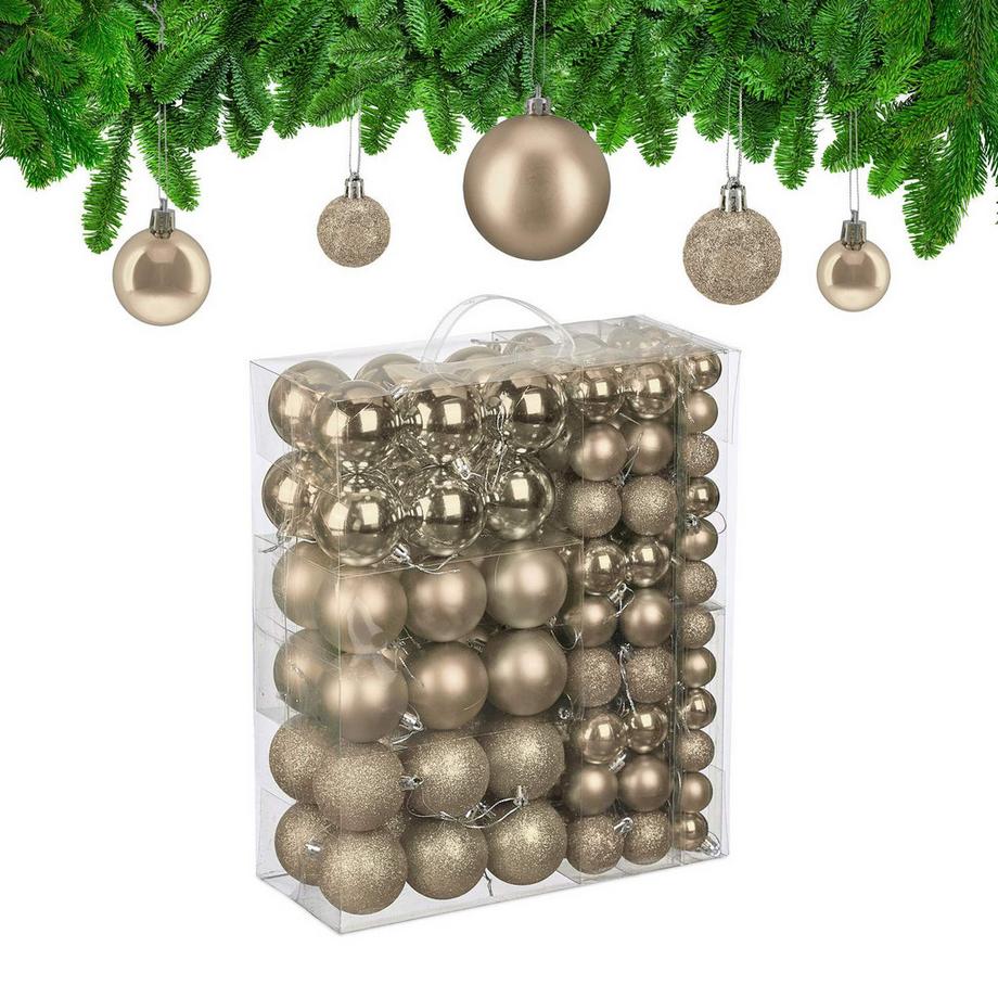 Ensemble de boules de Noël