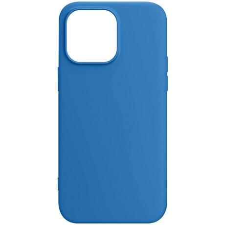 Avizar  Cover iPhone 15 Pro soft-touch azzurra 