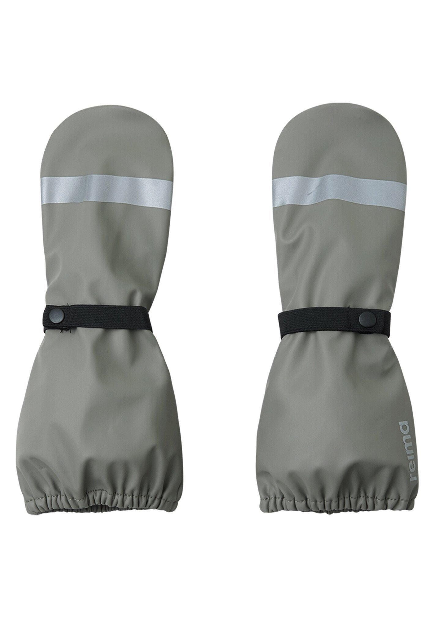 Image of Kinder Regenhandschuhe Kura Greyish Green Unisex Grün 2