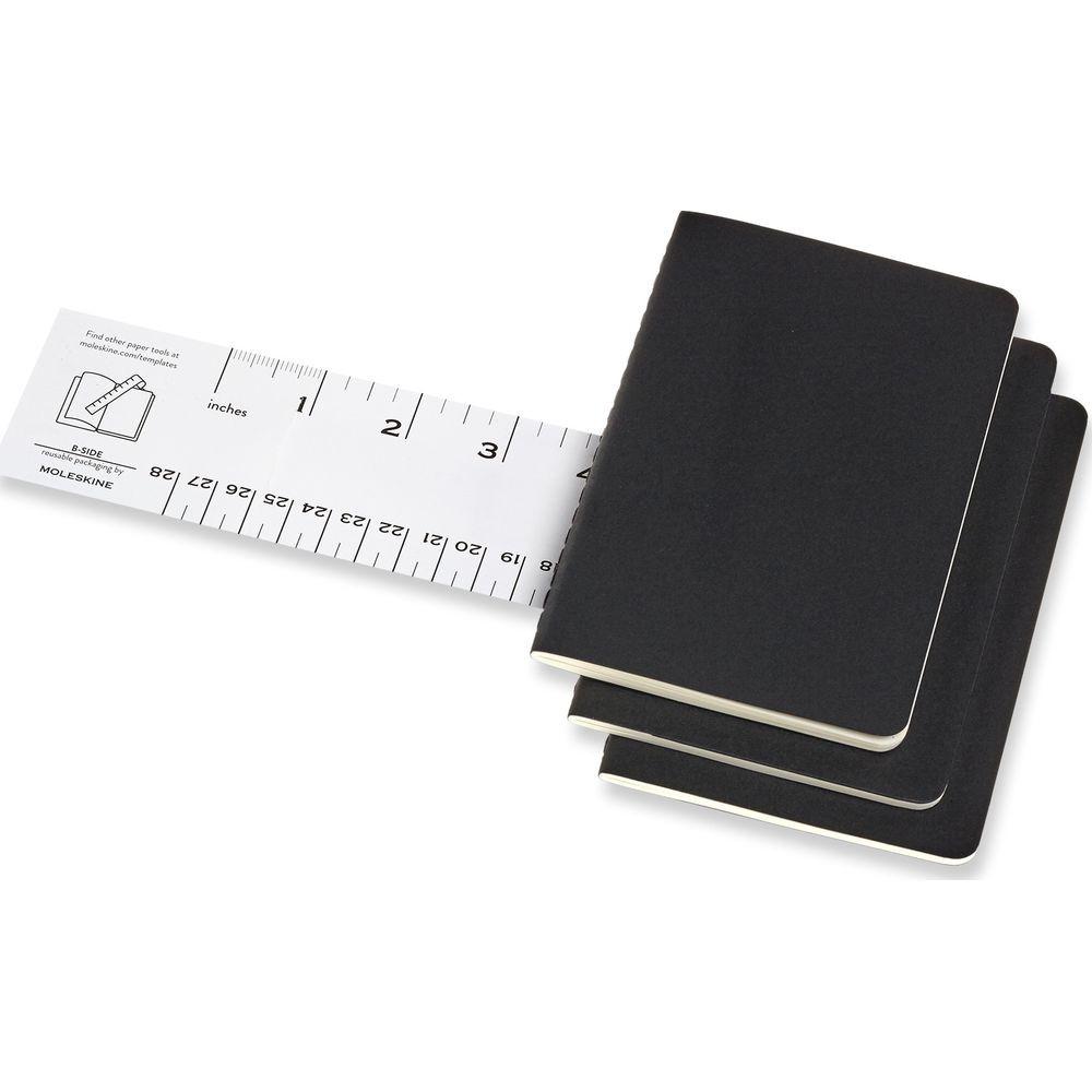 MOLESKINE Moleskine Cahier, 3er Set, Kartoneinband  