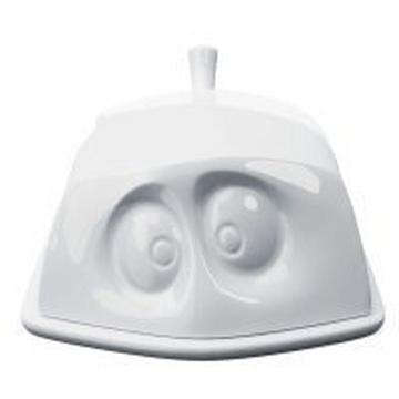 Butterdose mit Gesicht versteckt 13x16cm lustige TV Tassen