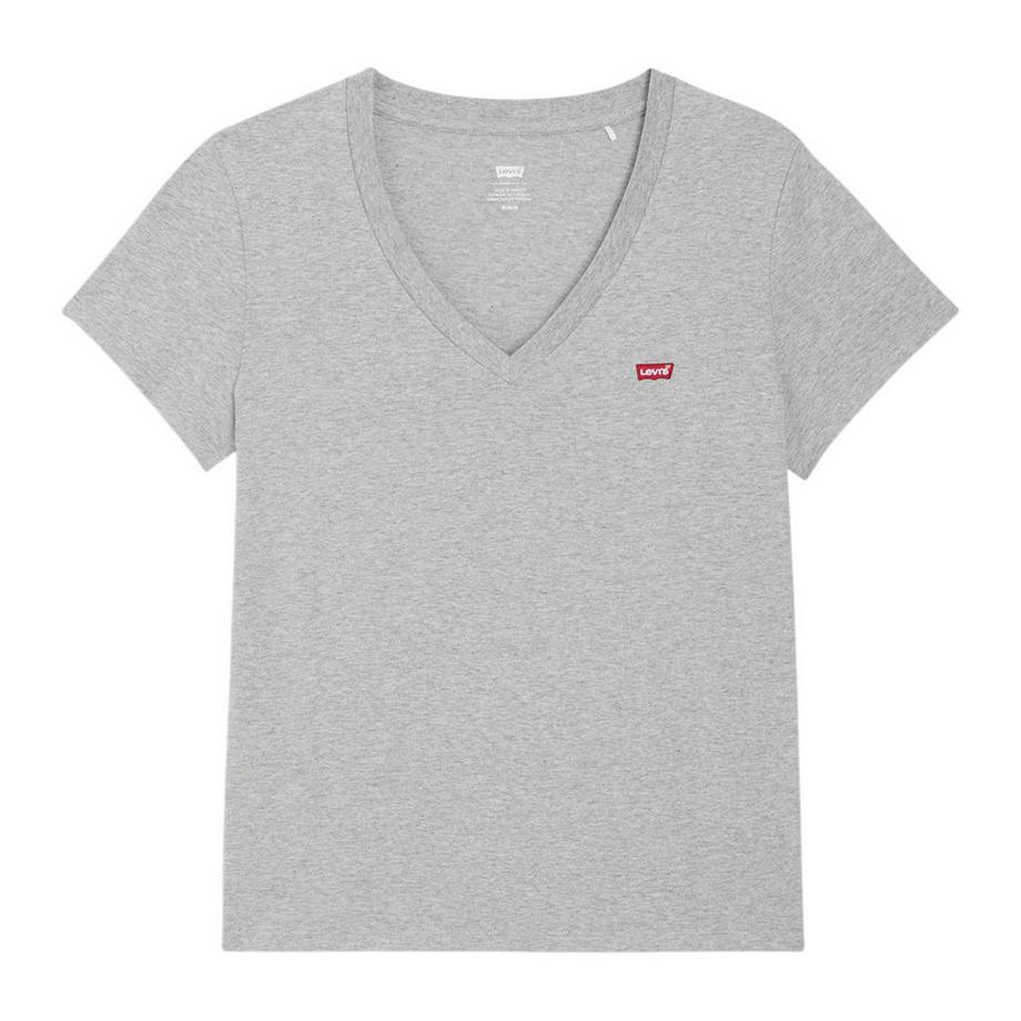 T-Shirt, Vausschnitt, Kurzärmlig