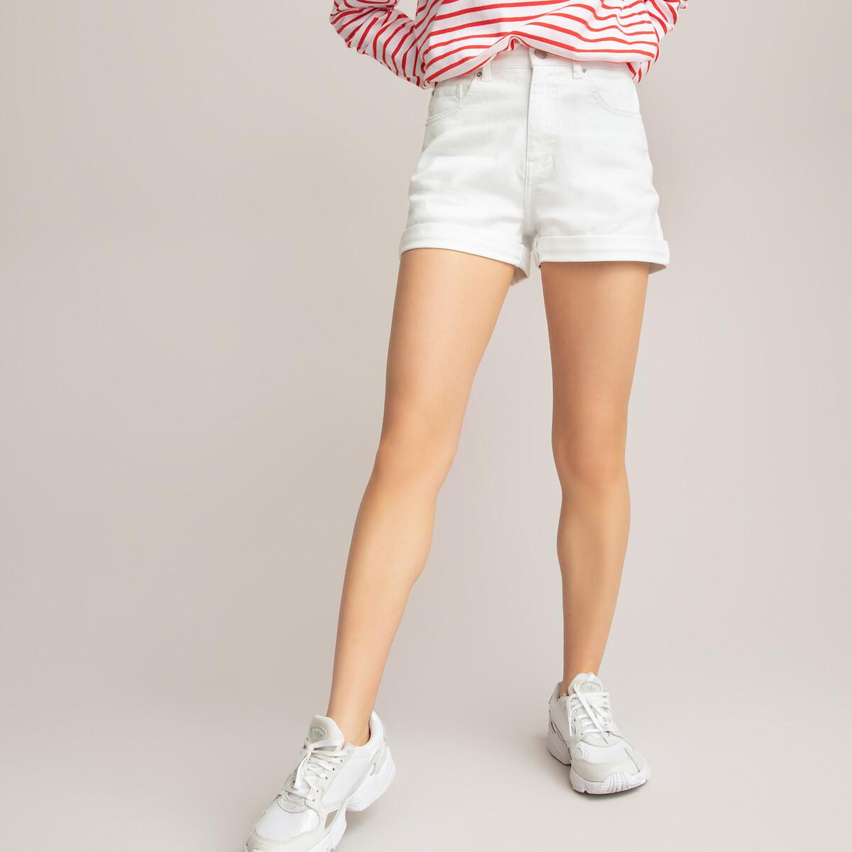 Image of Shorts Mit Taillenbund Mädchen Weiss XXXS
