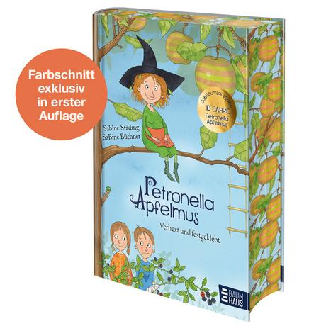 Petronella Apfelmus - Verhext und festgeklebt. Jubiläums-Ausgabe Städing, Sabine; Büchner, Sabine (Illustrationen) Couverture rigide 
