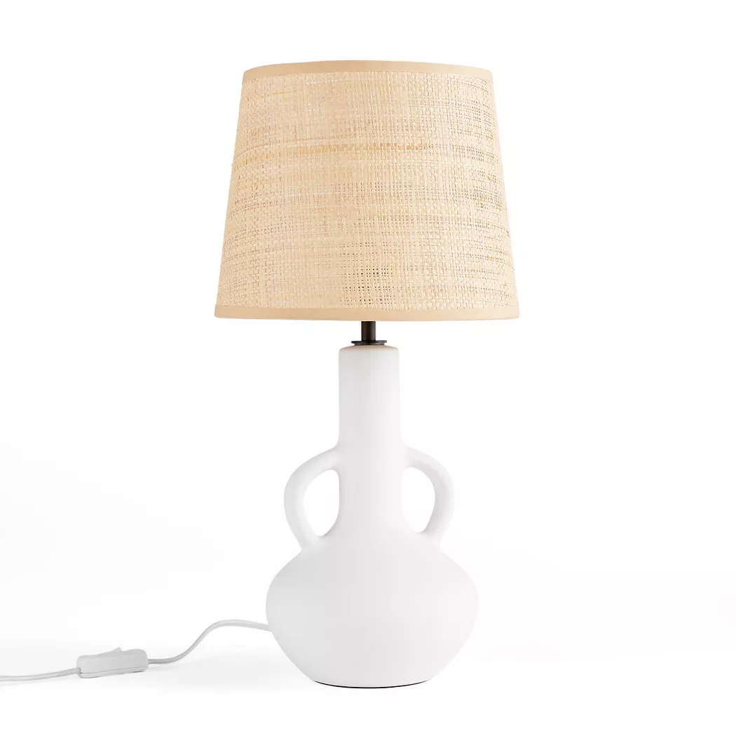 La Redoute Intérieurs – Tischlampe Balsa, One Size, Weiss