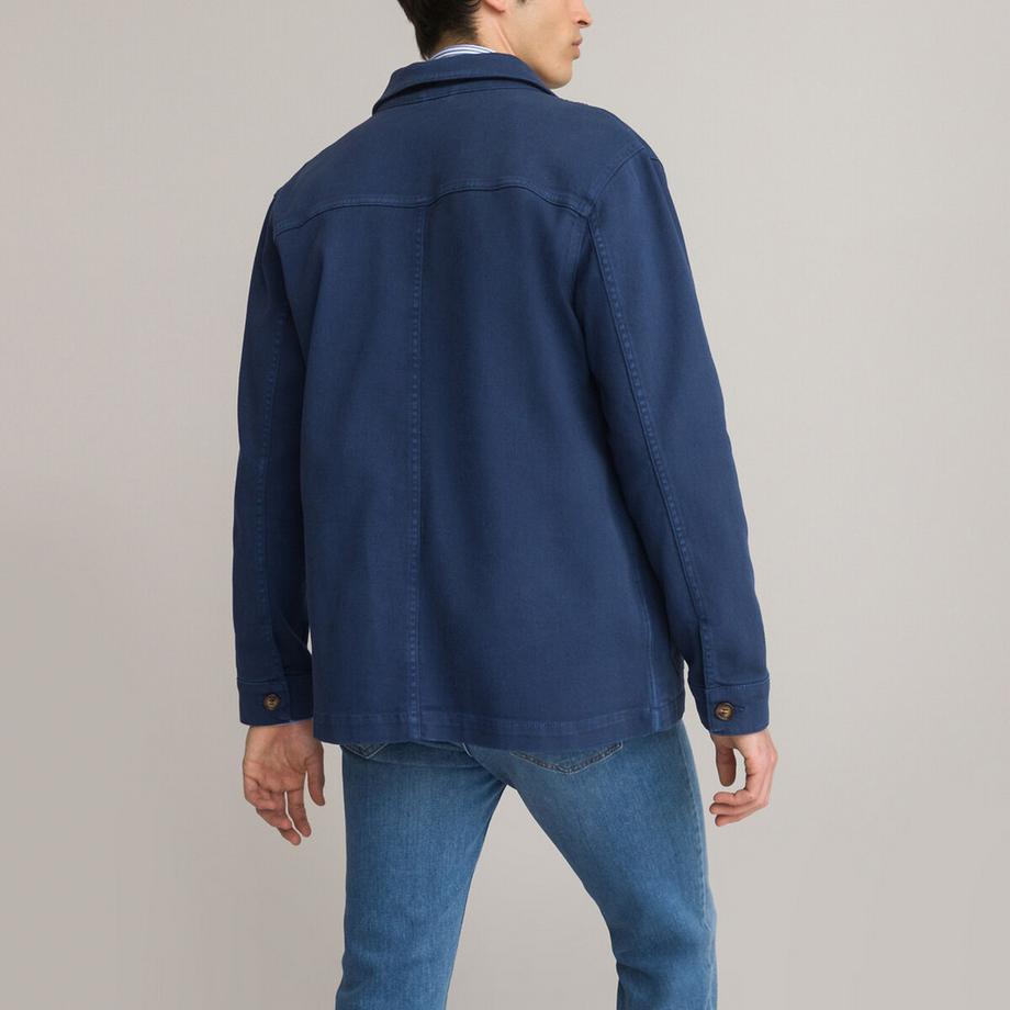 La Redoute Collections Baumwoll-Serge Workwear Jacke  