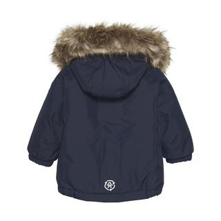 Color Kids  Kleinkinder Winterjacke Fake Fur Total Eclipse 