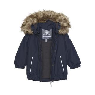 Color Kids  Kleinkinder Winterjacke Fake Fur Total Eclipse 