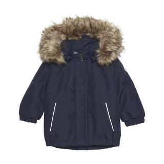 Color Kids  Kleinkinder Winterjacke Fake Fur Total Eclipse 