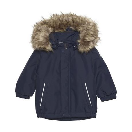 Color Kids  Kleinkinder Winterjacke Fake Fur Total Eclipse 