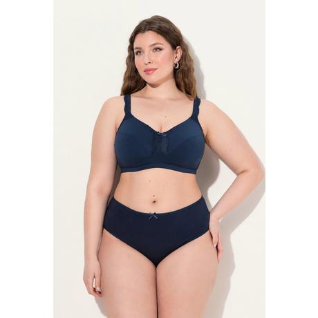 Ulla Popken  Soutien-gorge souple sans armatures avec détail en dentelle - bonnet C-E 