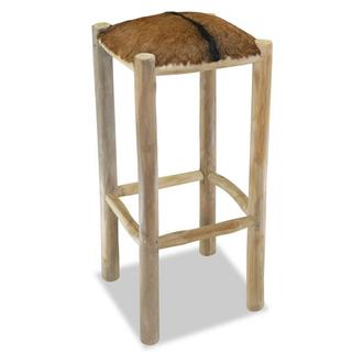 VidaXL Tabouret de bar bois  