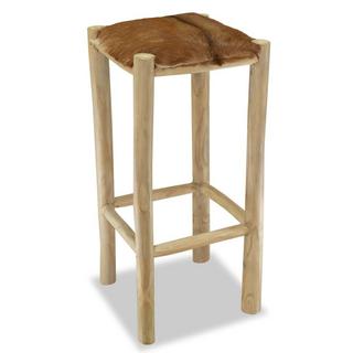 VidaXL Tabouret de bar bois  