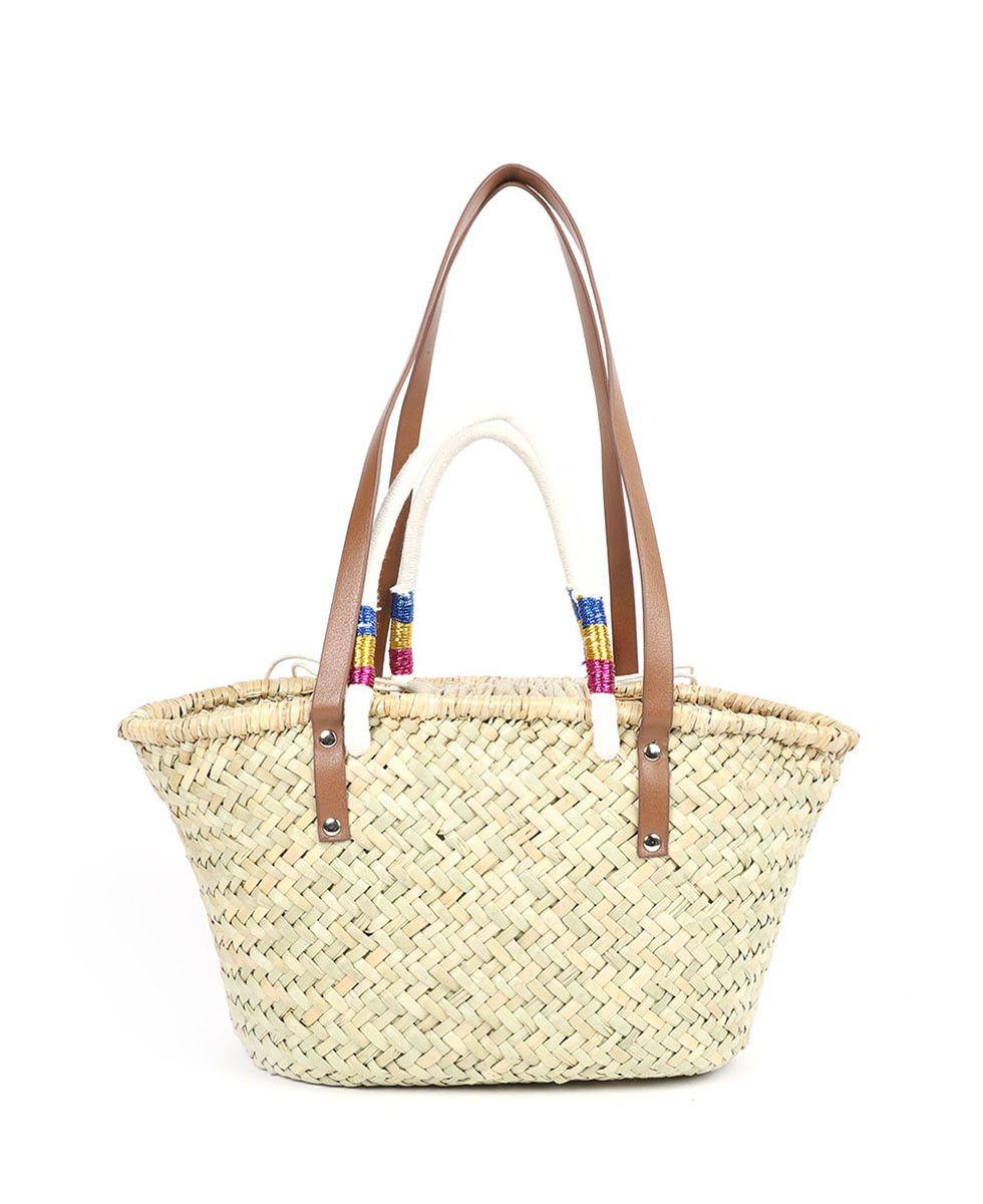 Les Tropeziennes Amorgos Stroh Shopper Tasche  