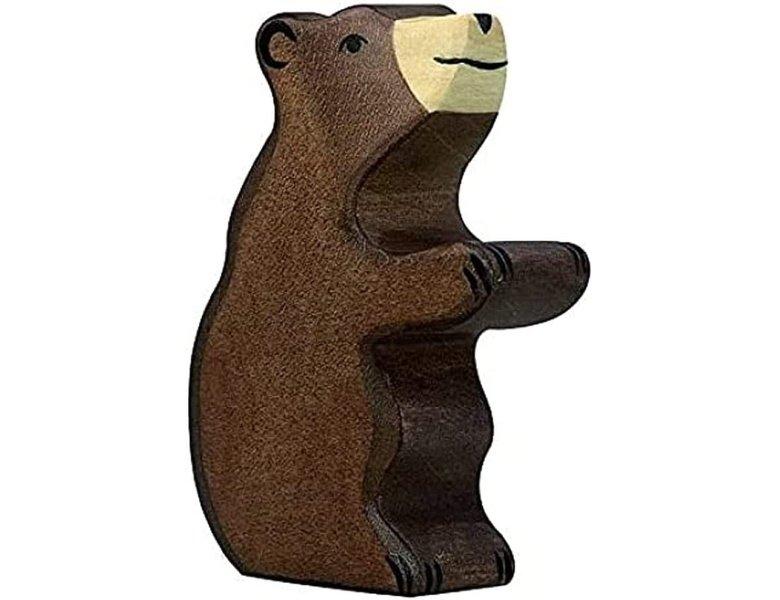 Image of Braunbär, klein, sitzend