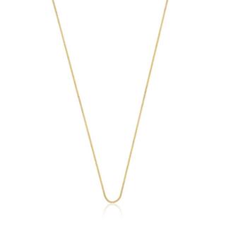 MUAU Schmuck  Collier Panzer Gelbgold 750, 1mm, 50cm 