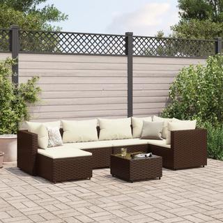 VidaXL Garten lounge set poly-rattan  