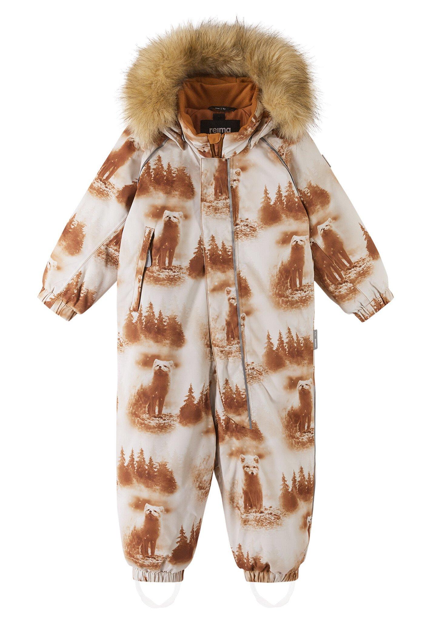 Image of Tec Kleinkinder Schneeanzug Lappi Mädchen Braun 74