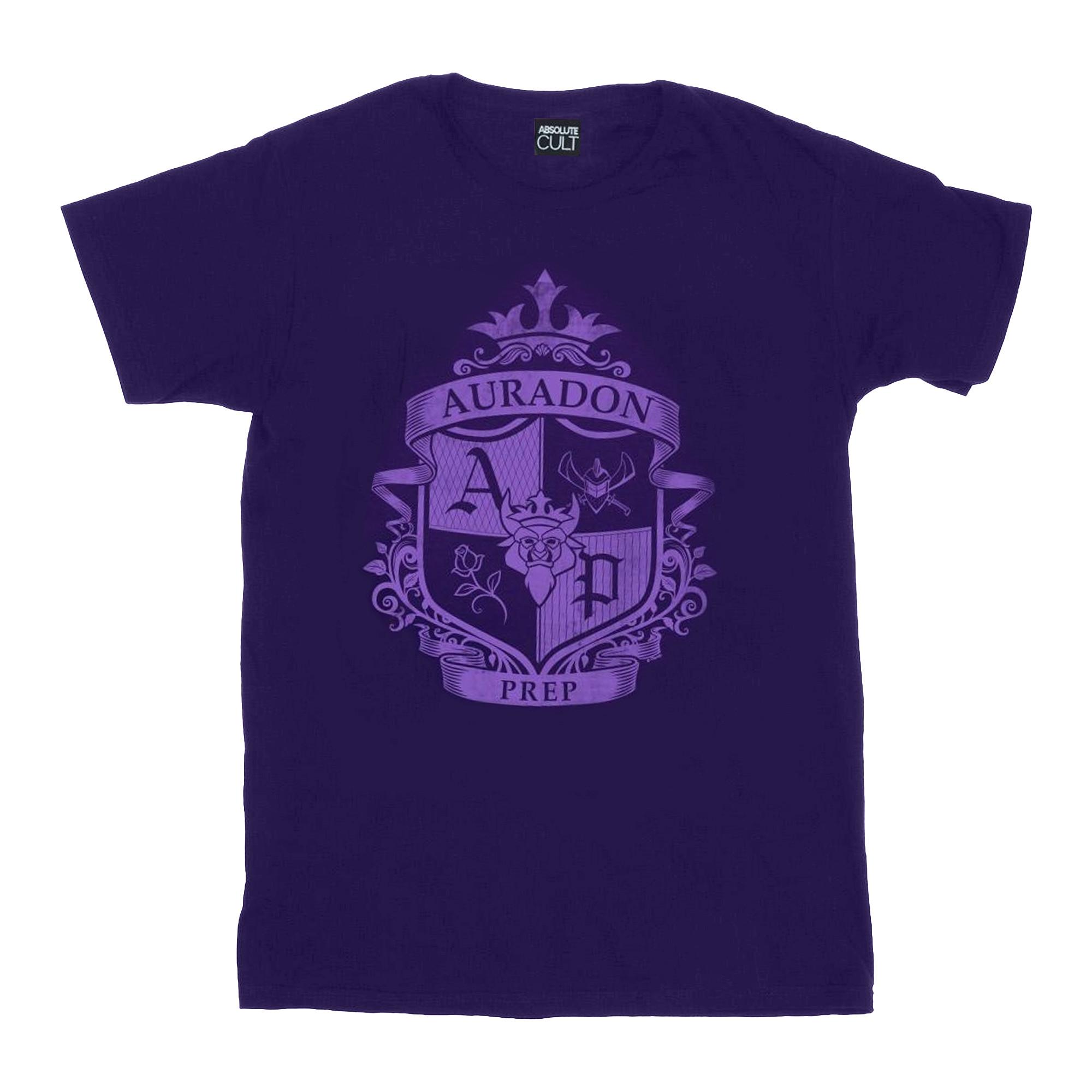 Image of The Descendants Auradon Prep Crest Tshirt Unisex Lila 128