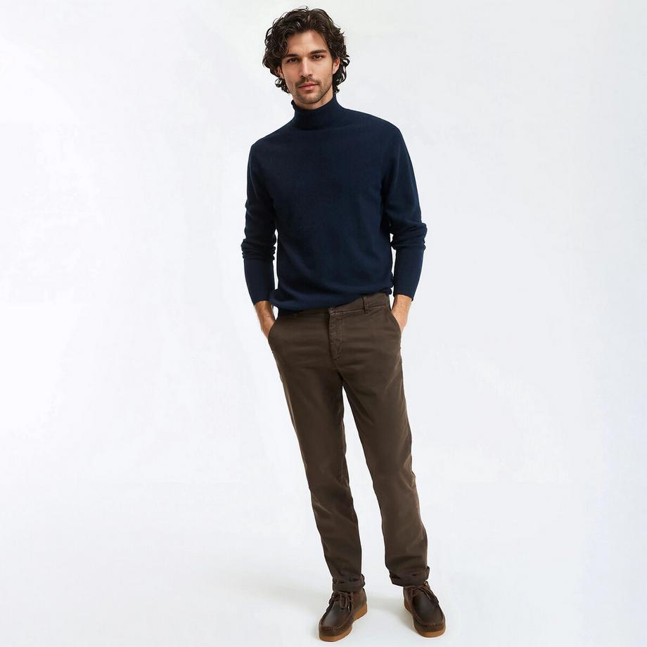 La Redoute Collections Pantalon chino Signature Tapered Fit  