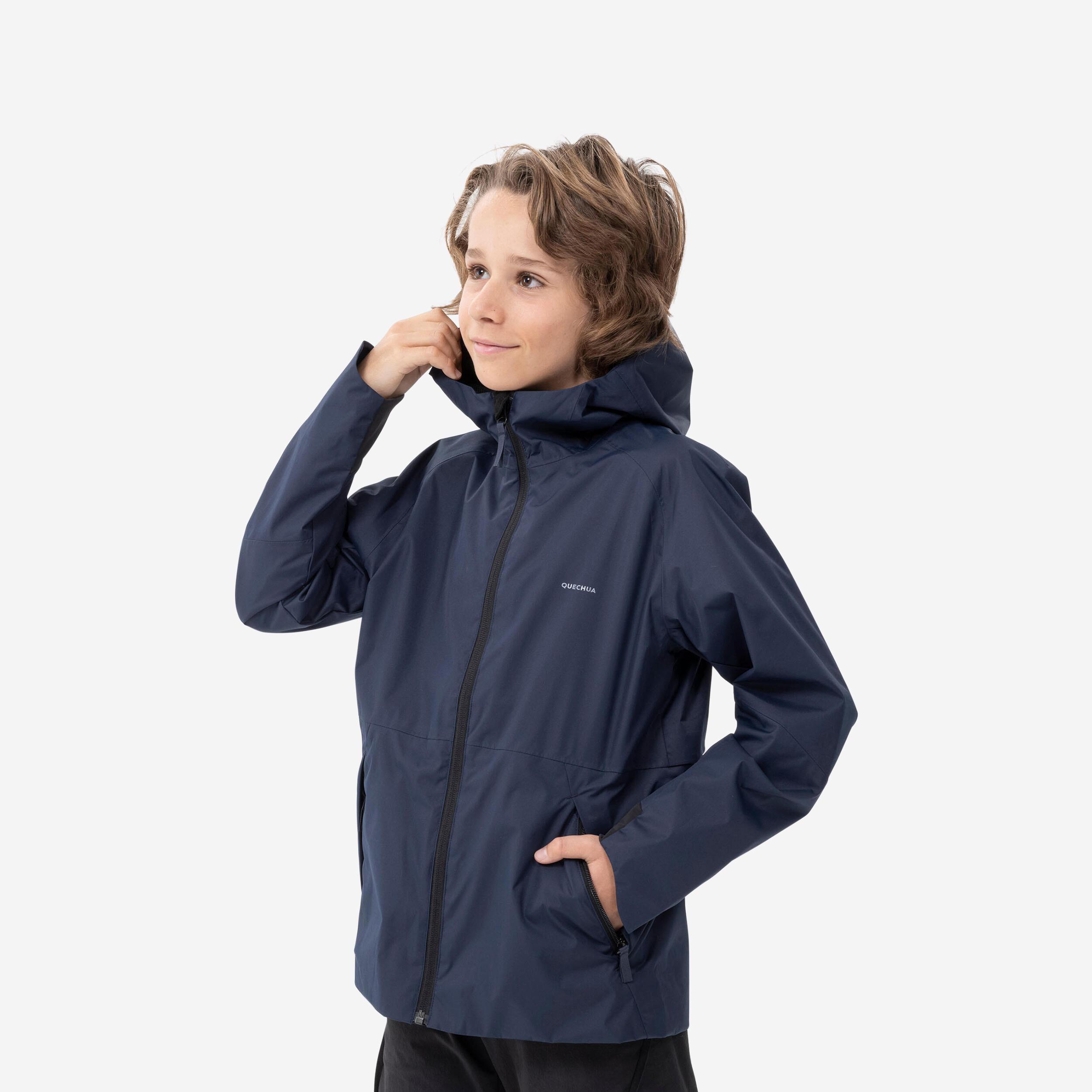Image of Jacke - Mh500 Unisex Blau Bedruckt 164/170