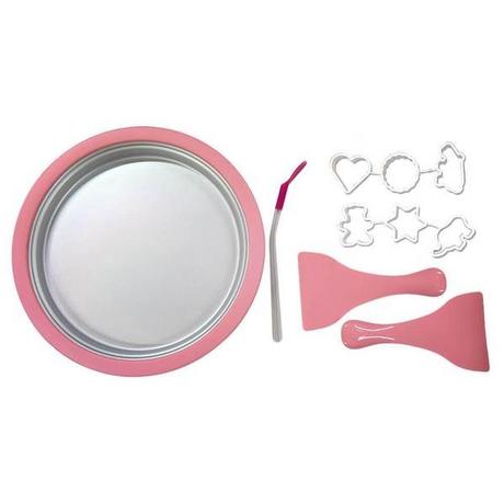 Mikamax Plaque de congélation pour rouleaux de crème glacée maison  