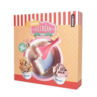 Mikamax Plaque de congélation pour rouleaux de crème glacée maison  