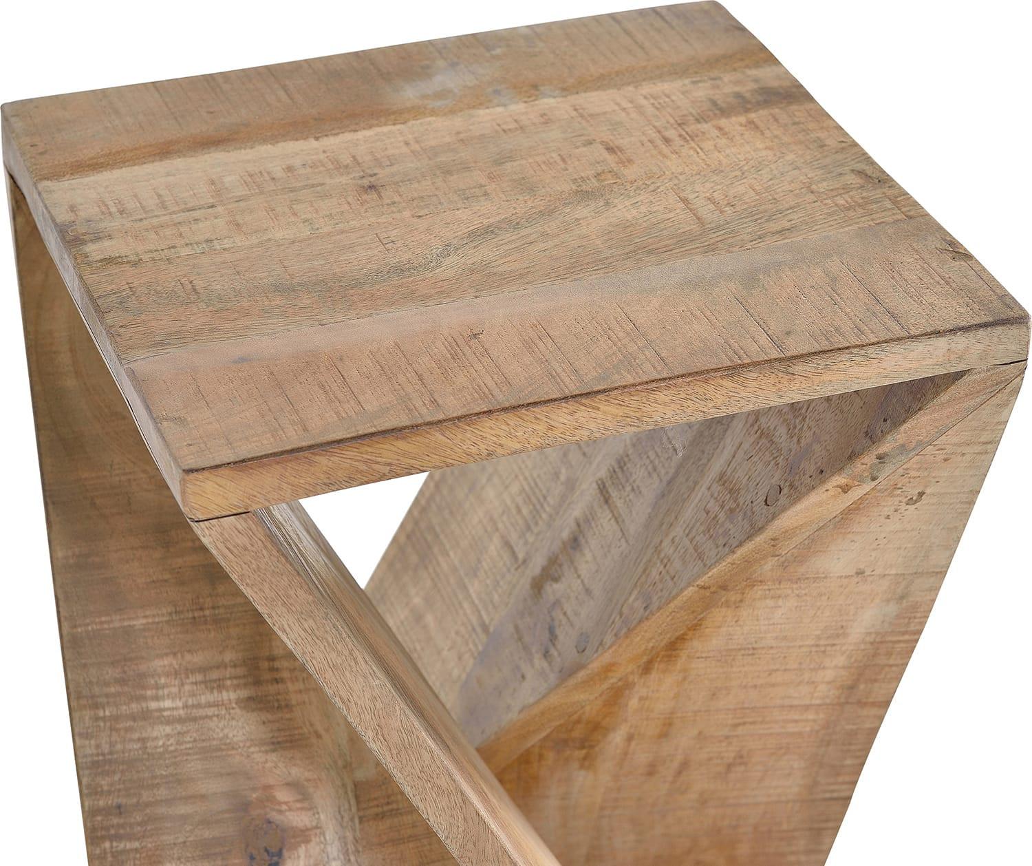 mutoni Hocker Mangoholz natur 35  