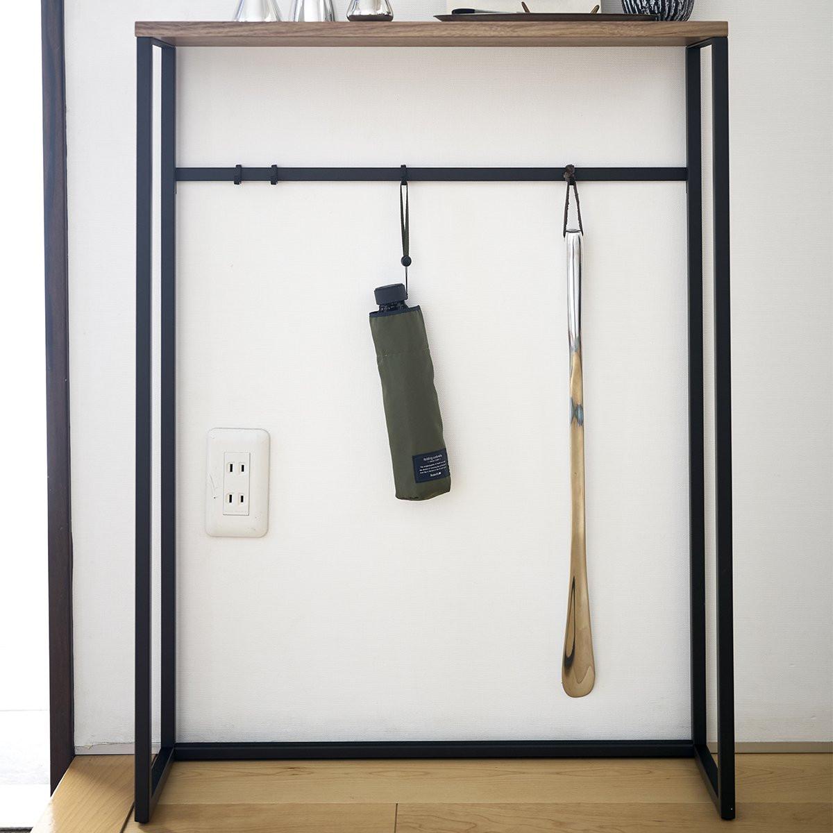 Yamazaki Konsolentisch aus Metall und Holz - L60 cm  