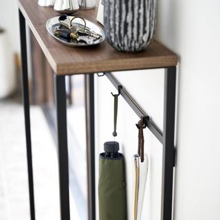 Yamazaki Konsolentisch aus Metall und Holz - L60 cm  