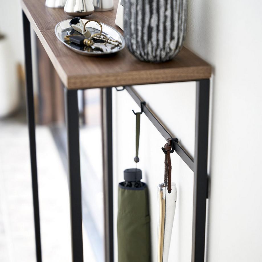 Yamazaki Konsolentisch aus Metall und Holz - L60 cm  