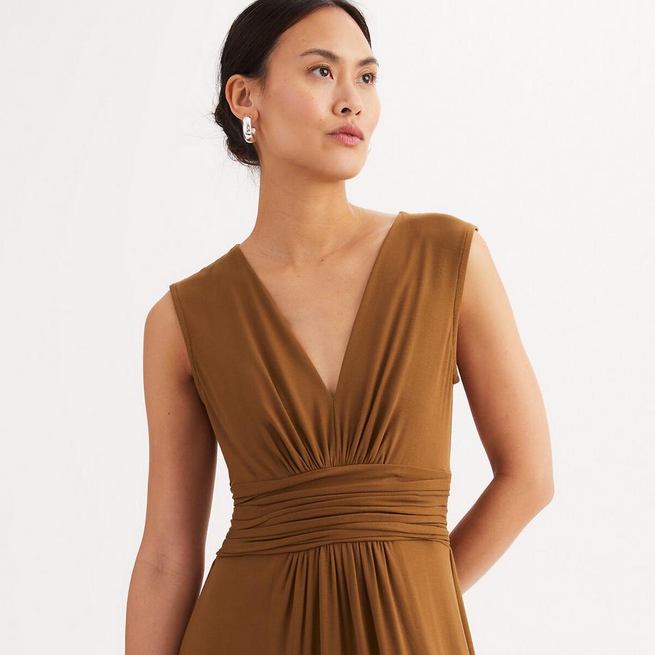 La Redoute Collections Ausgestelltes langes Kleid  