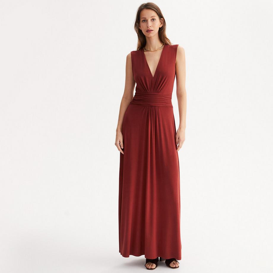 La Redoute Collections Ausgestelltes langes Kleid  