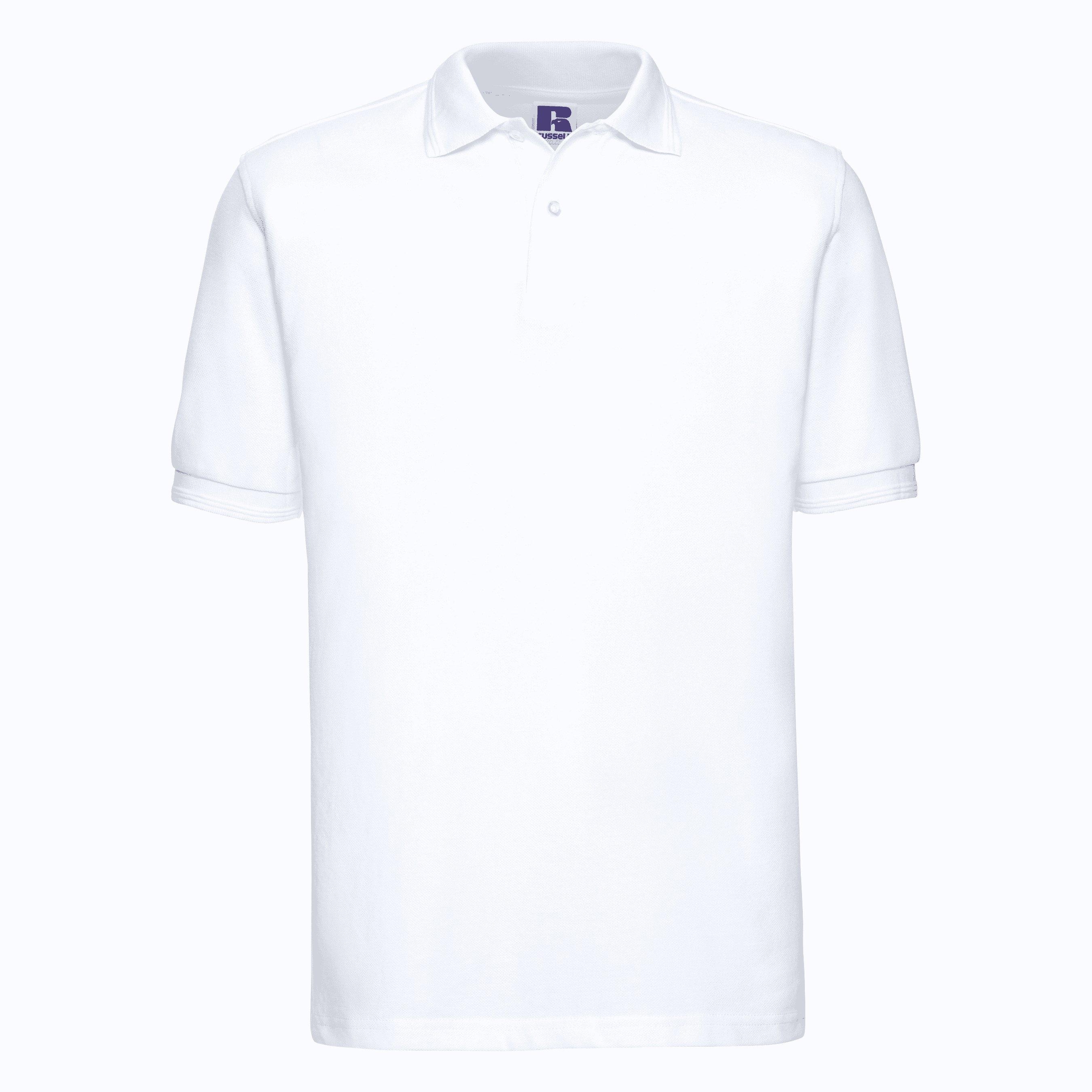 Russell  Ripple Collar & Cuff Kurzarm Polo Shirt 