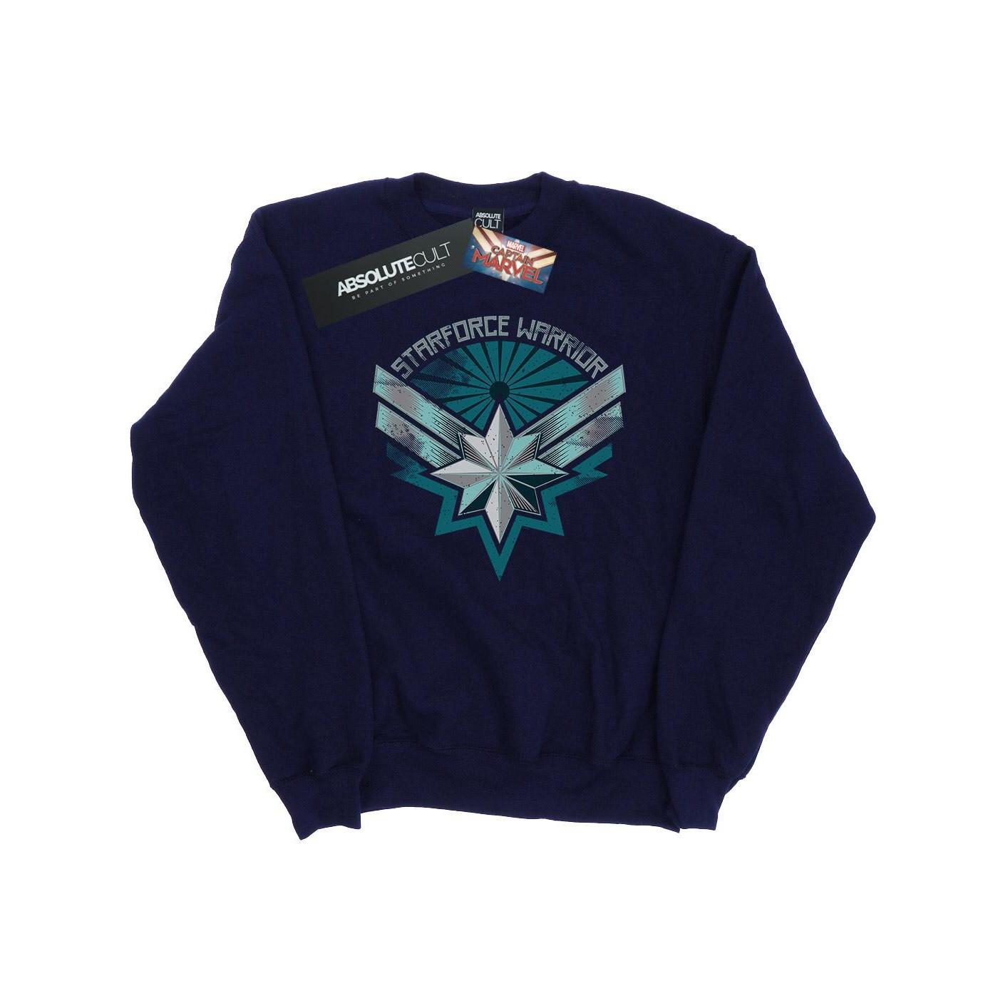 Image of Captain Starforce Warrior Sweatshirt Damen Marine XL
