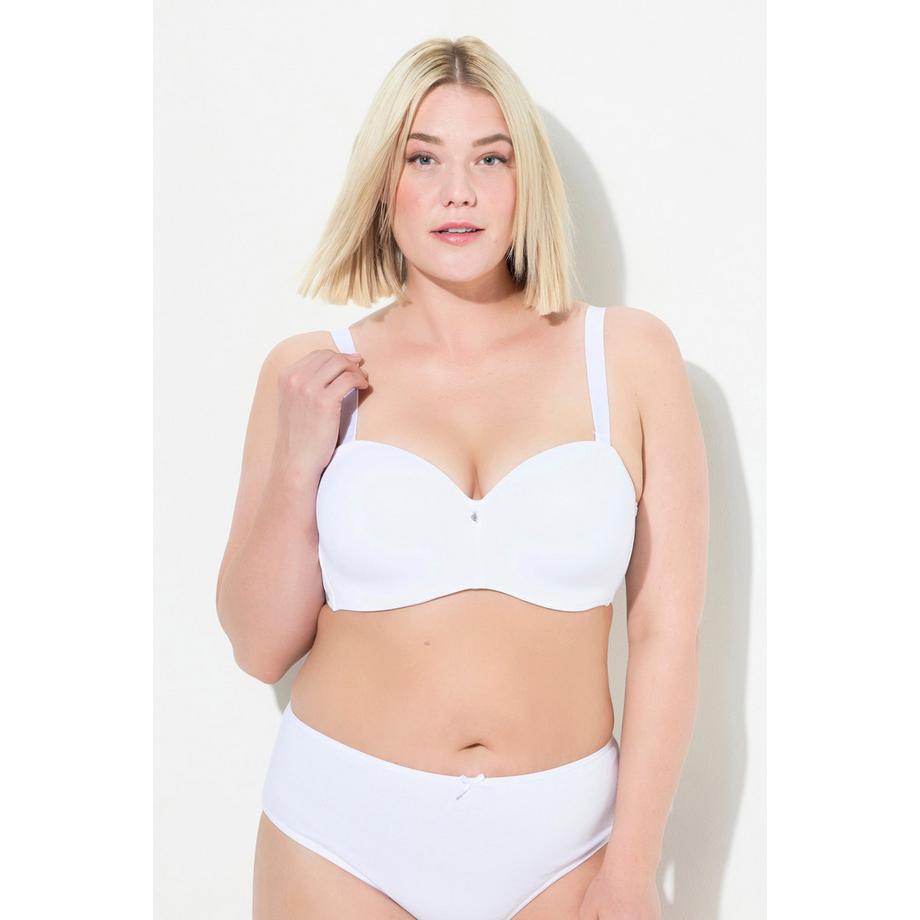 Ulla Popken Reggiseno Multiway Coppe Morbide Spalline Rimovibili  