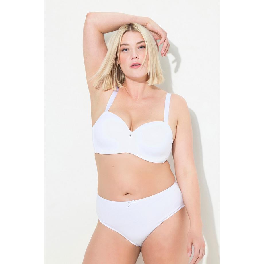 Ulla Popken Reggiseno Multiway Coppe Morbide Spalline Rimovibili  