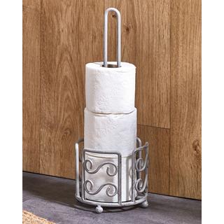 Beliani Toilettenpapierständer aus Eisen Retro MANDI  