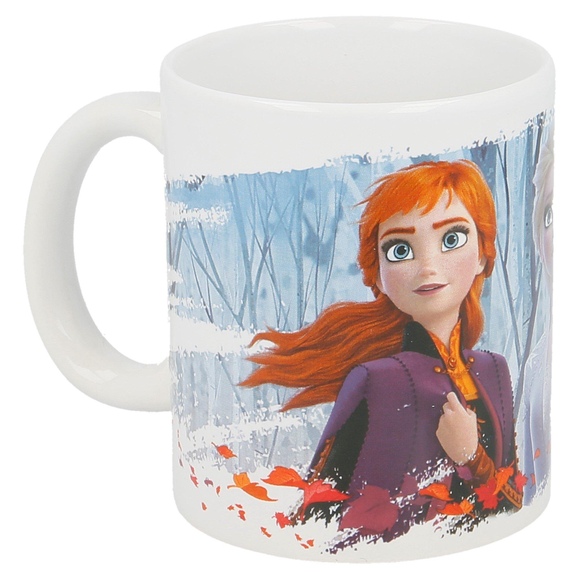 Stor Frozen Anna, Elsa & Olaf (325 ml) - Tasse  