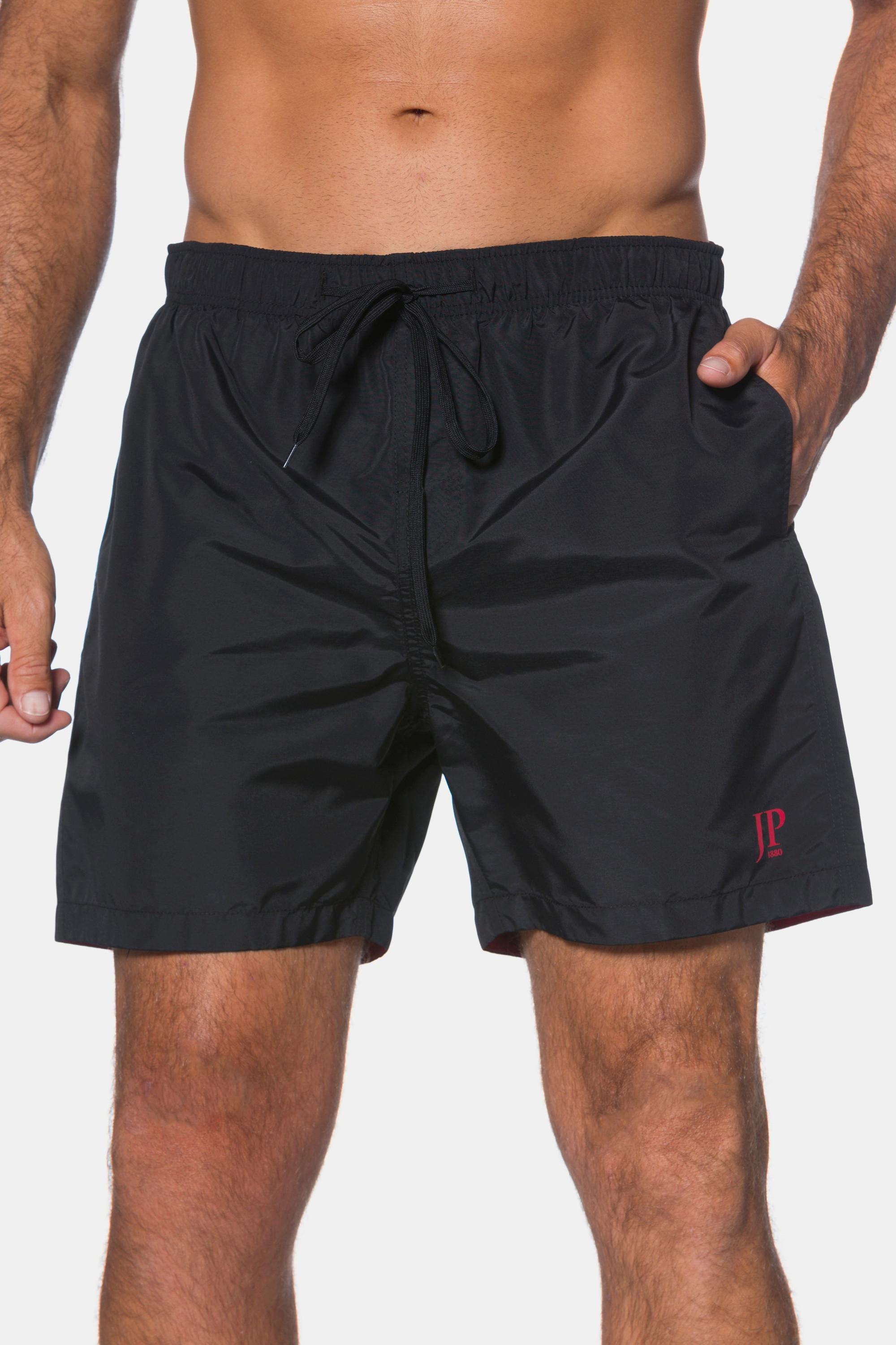 JP1880  Shorts da mare con cintura elastica, disponibili fino alla tg. 8XL 