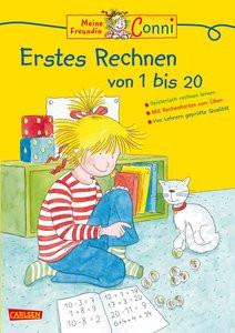 Conni Gelbe Reihe (Beschäftigungsbuch): Conni Erstes Rechnen (Neues Cover) Sörensen, Hanna; Velte, Ulrich (Illustrationen) Gebundene Ausgabe 